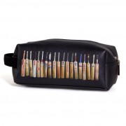 Toiletry Bag | Bat Line Up | Black